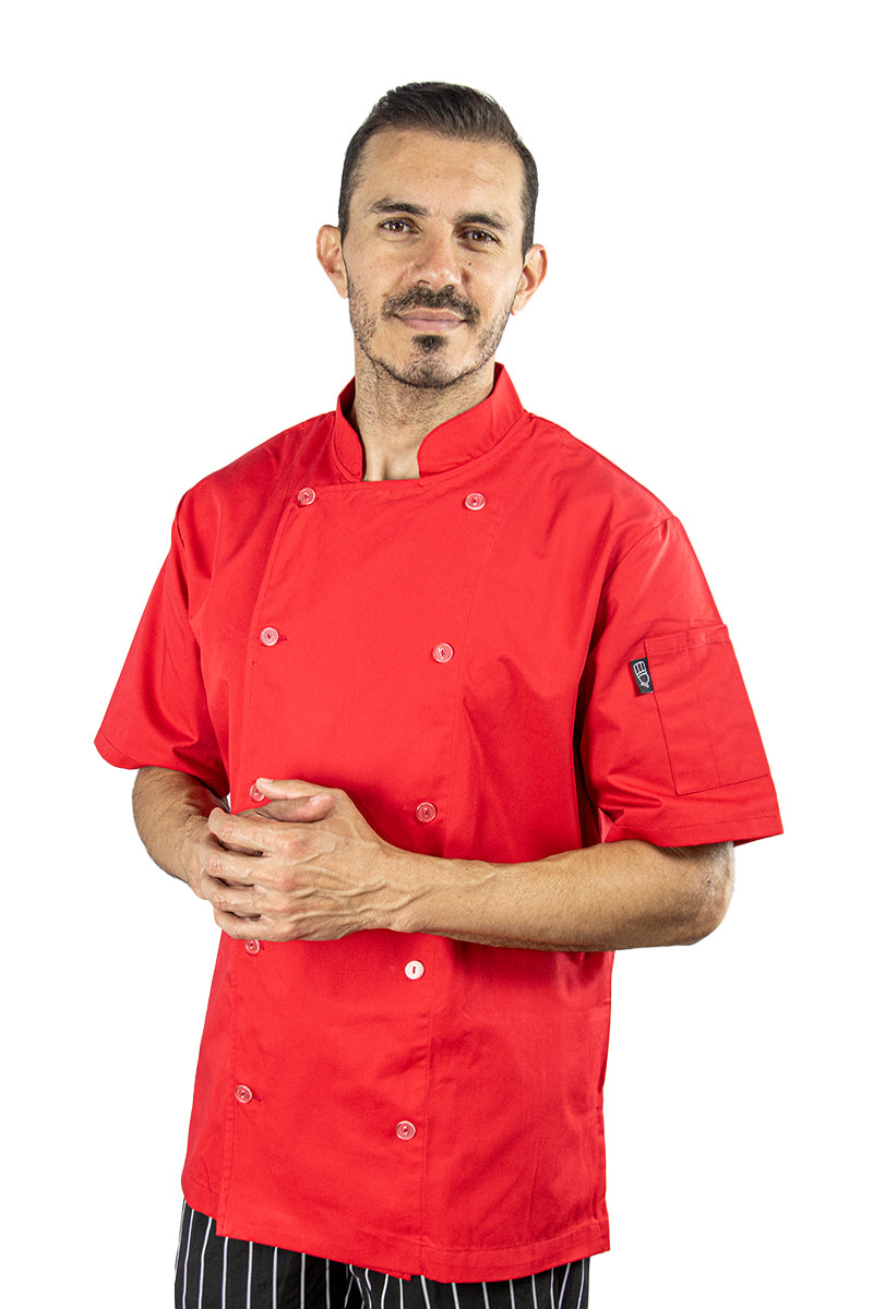 Basic Chef Coat Short Sleeve I Men's