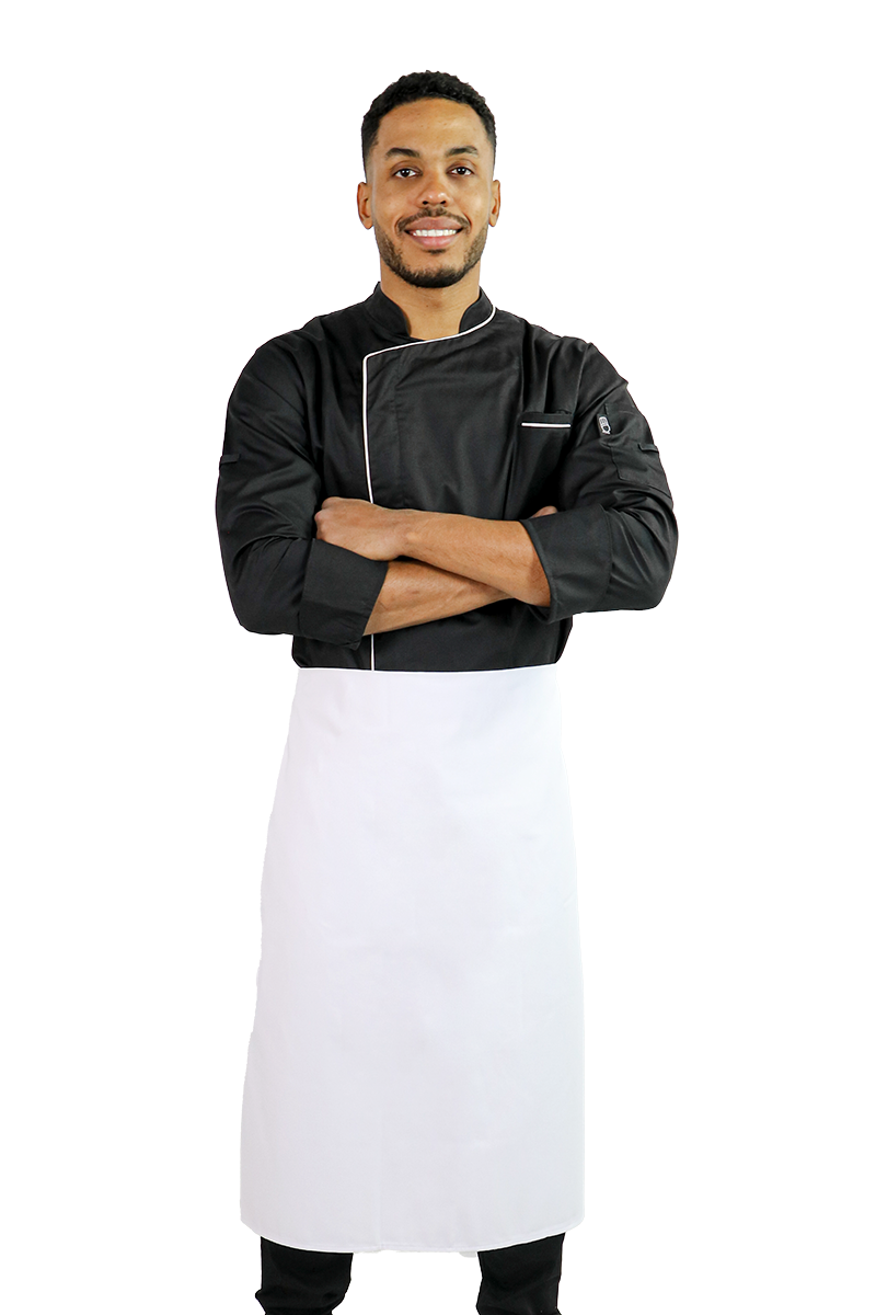 Four-Way Chef Apron without Waistband