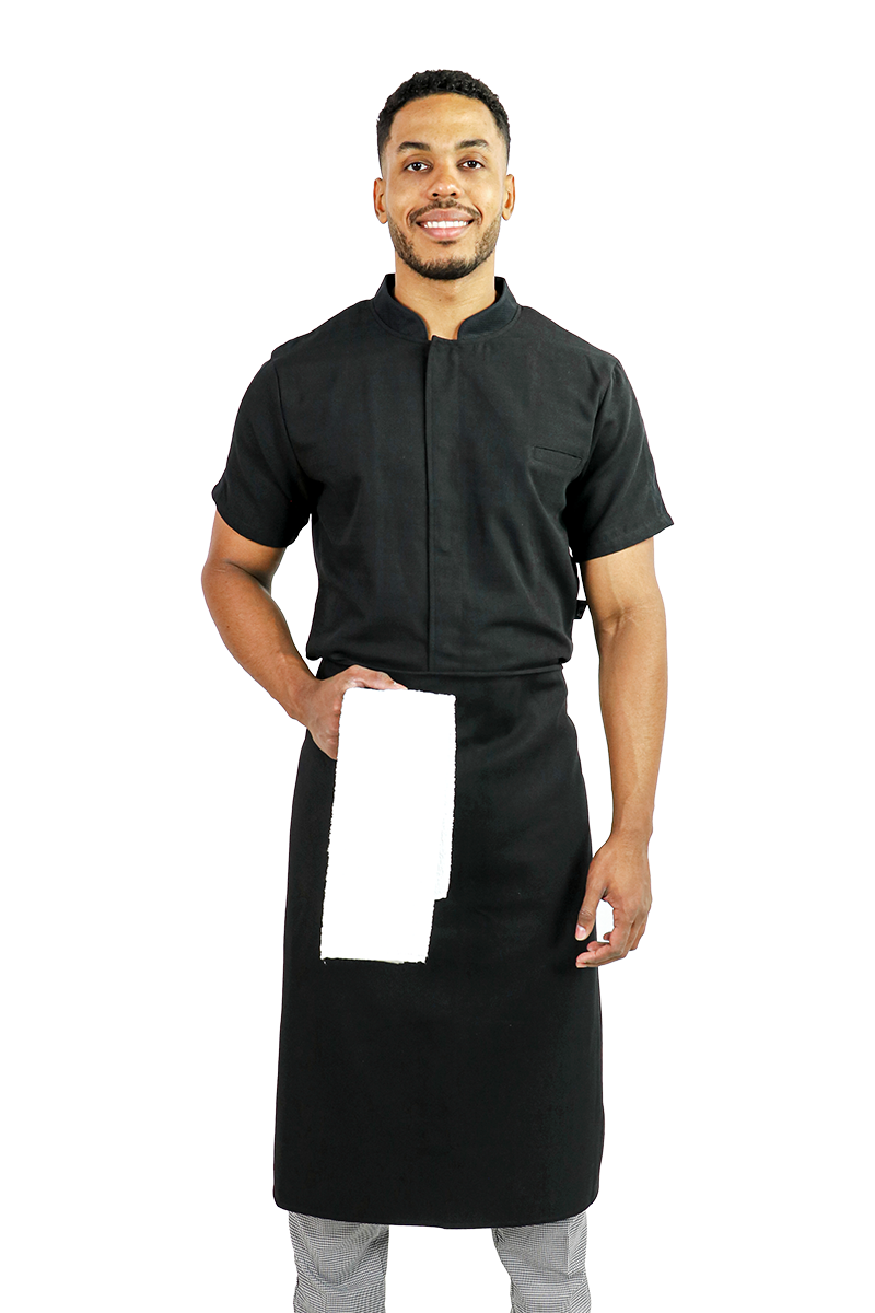 Four-Way Chef Apron without Waistband