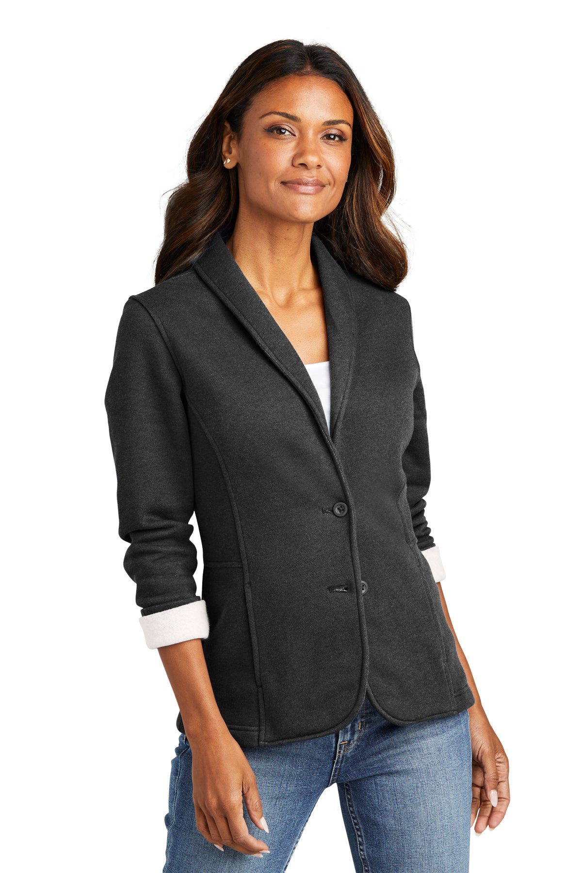 Port Authority® Women's Fleece Blazer