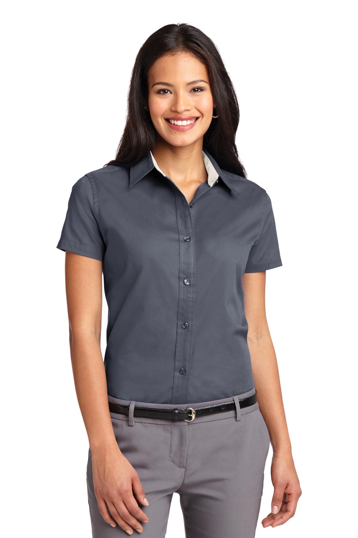 Port Authority ® Women's Short Sleeve Easy Care Shirt. L508