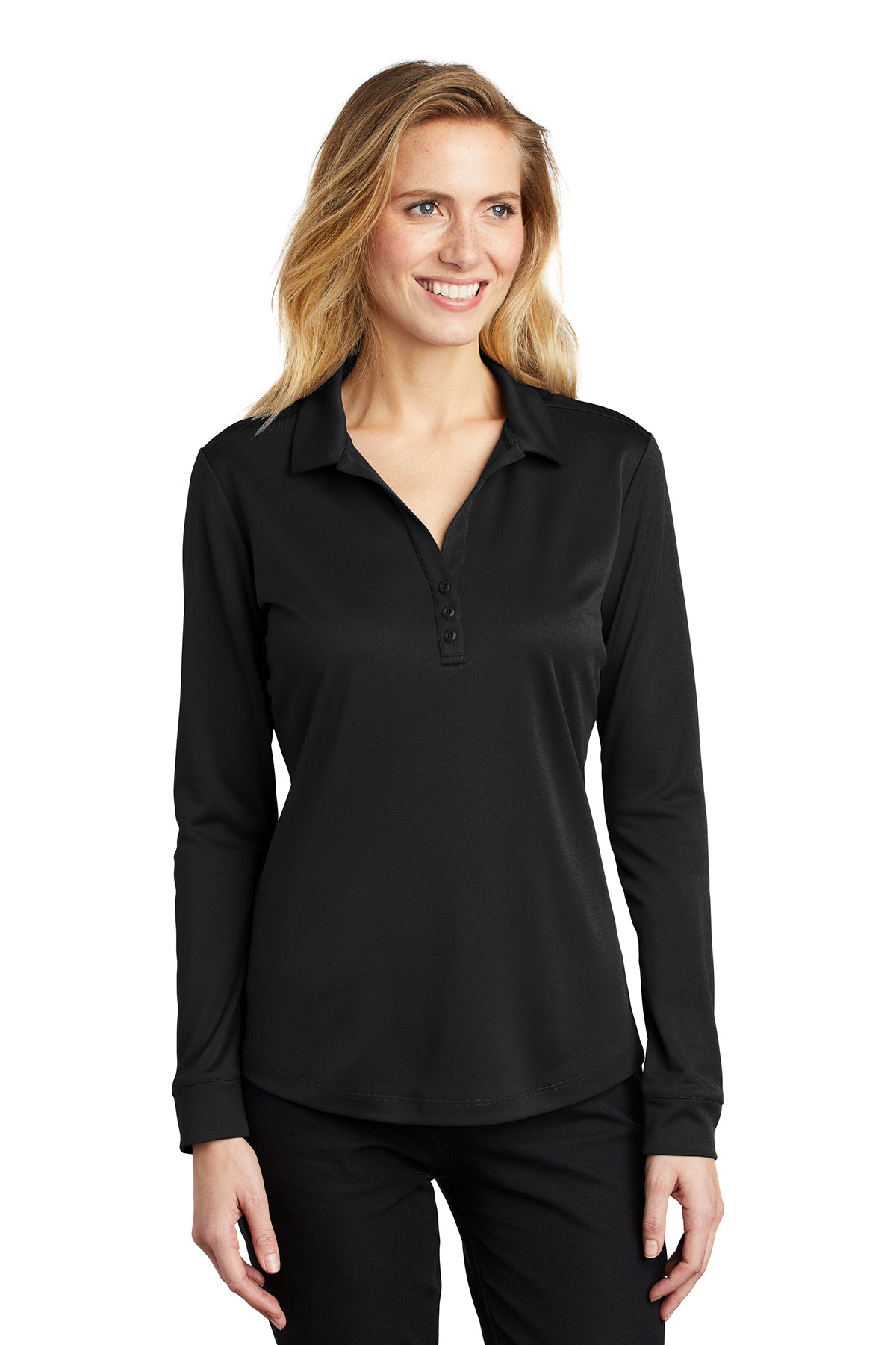 Port Authority® Women's Silk Touch™ Performance Polo