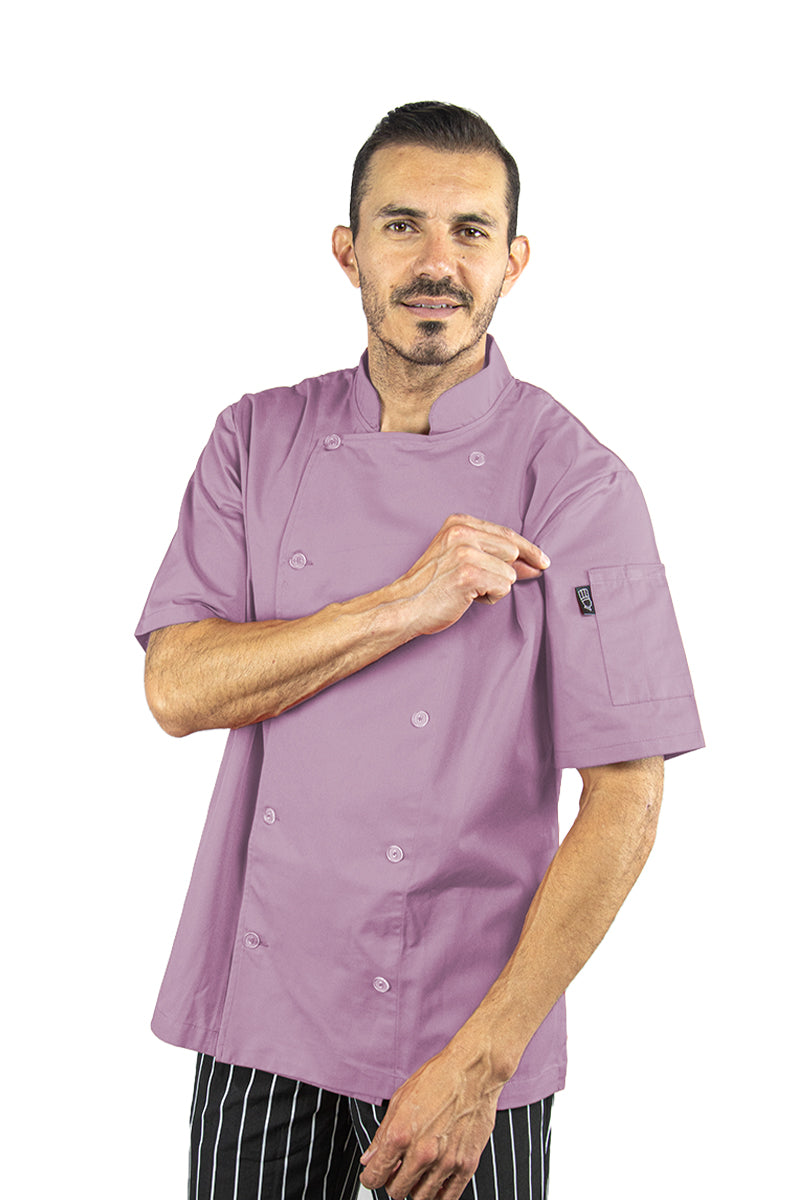Basic Chef Coat Short Sleeve I Men's