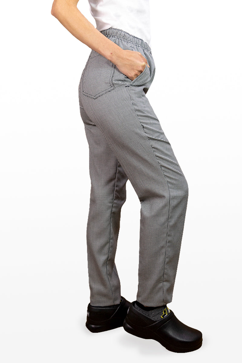 Mini Checkered Chef Pants