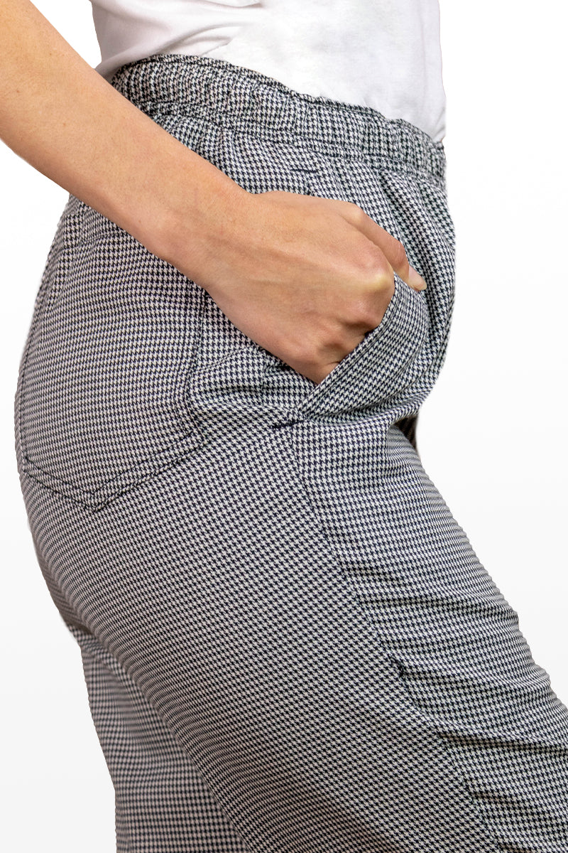 Mini Checkered Chef Pants
