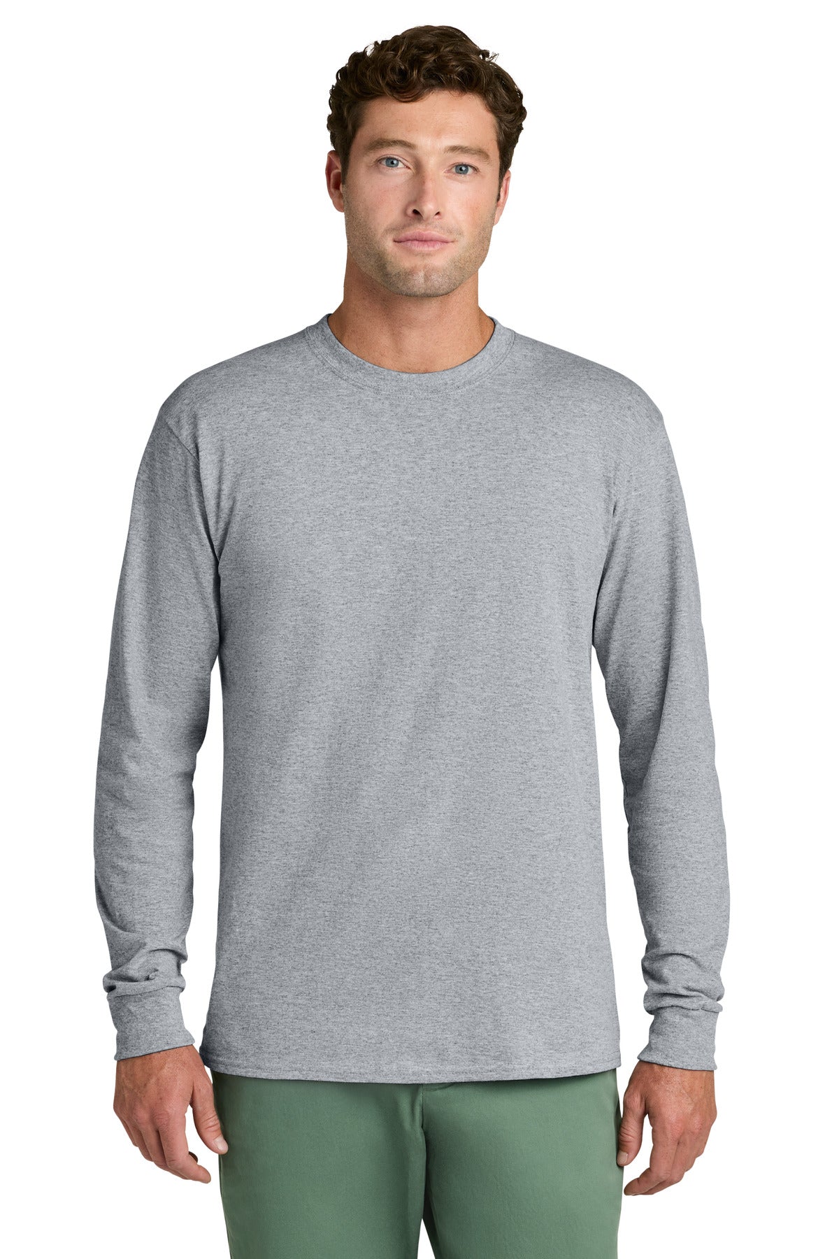 Port & Co ™ Long Sleeve Core Cotton Tee. PC54LS