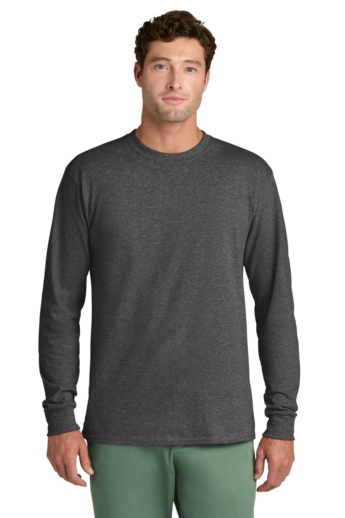 Port & Co ™ Long Sleeve Core Cotton Tee. PC54LS