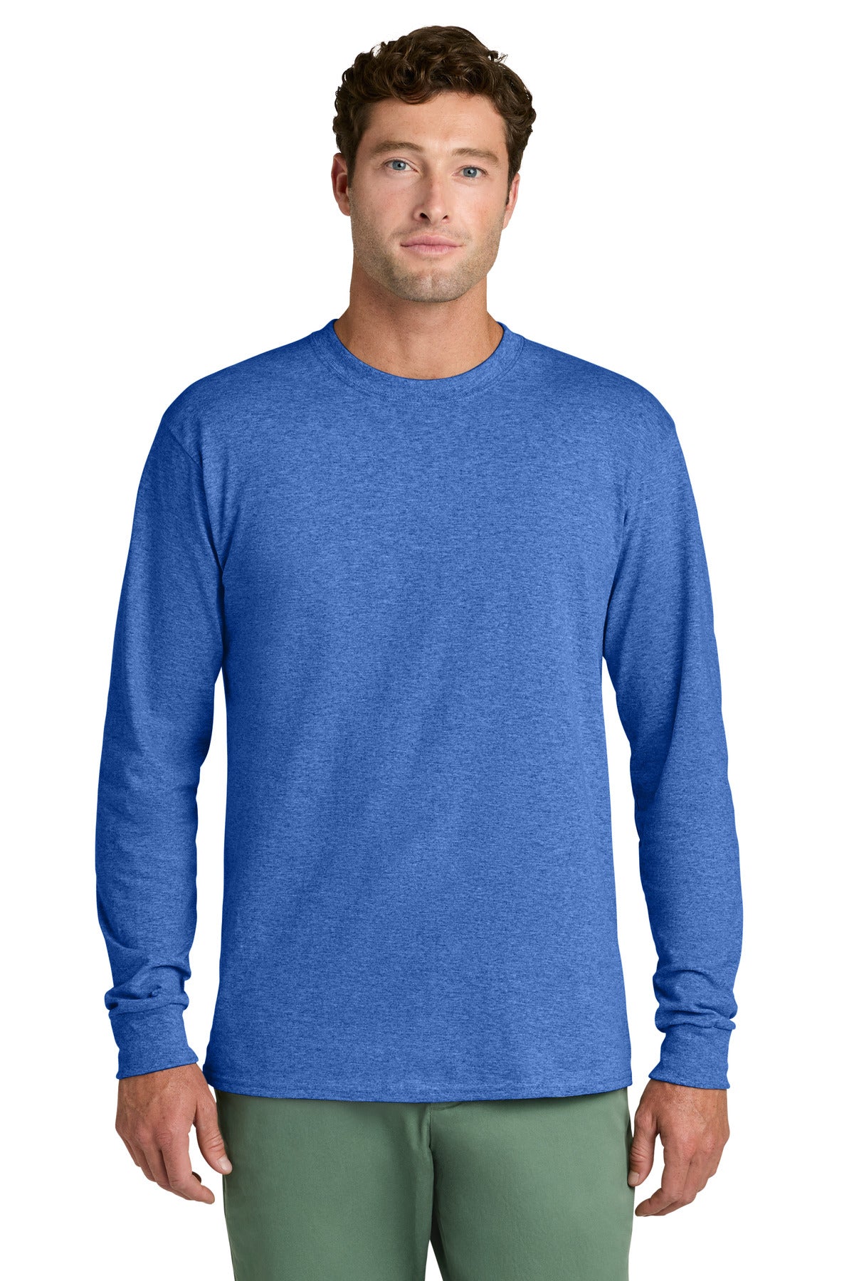 Port & Co ™ Long Sleeve Core Cotton Tee. PC54LS