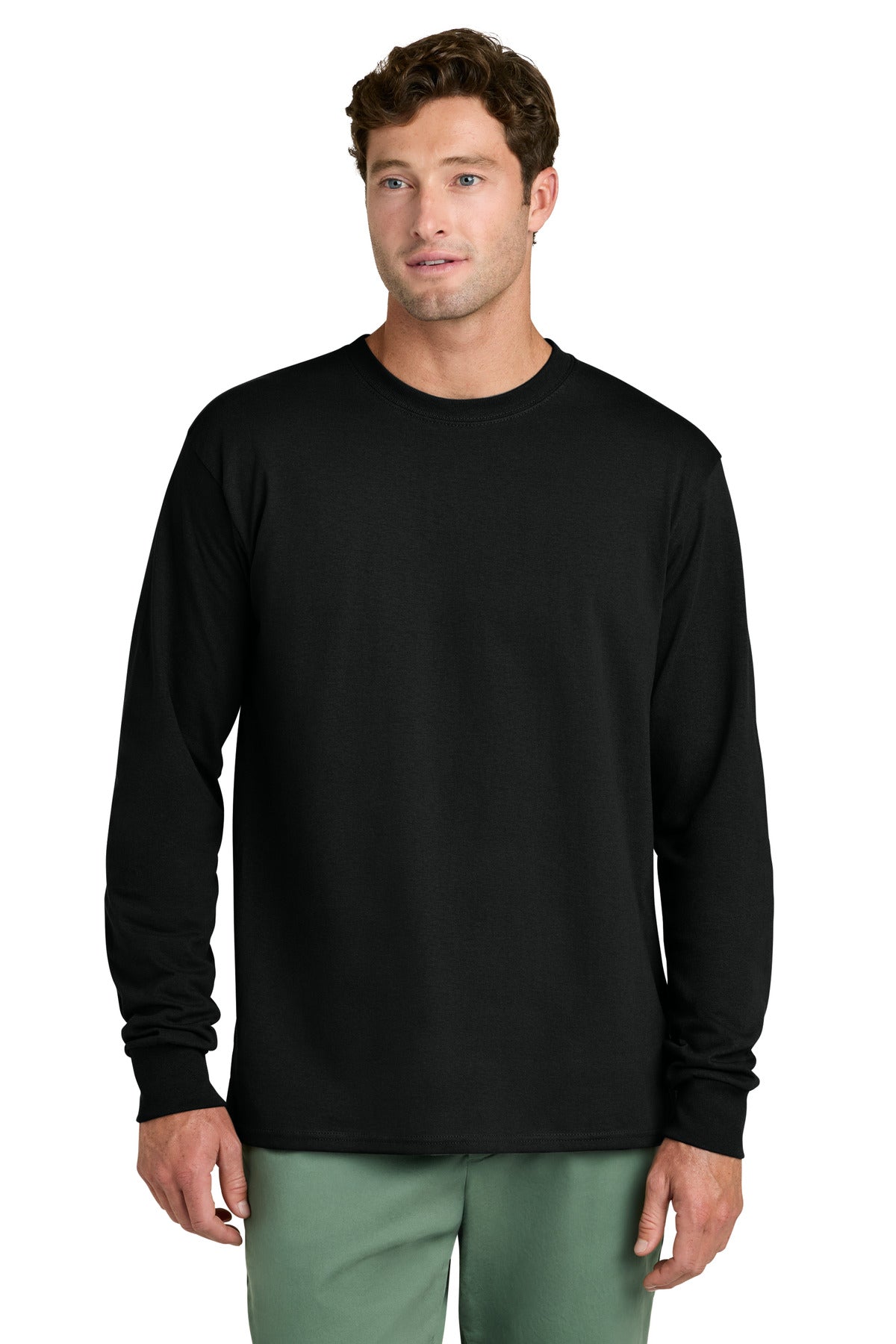 Port & Co ™ Long Sleeve Core Cotton Tee. PC54LS