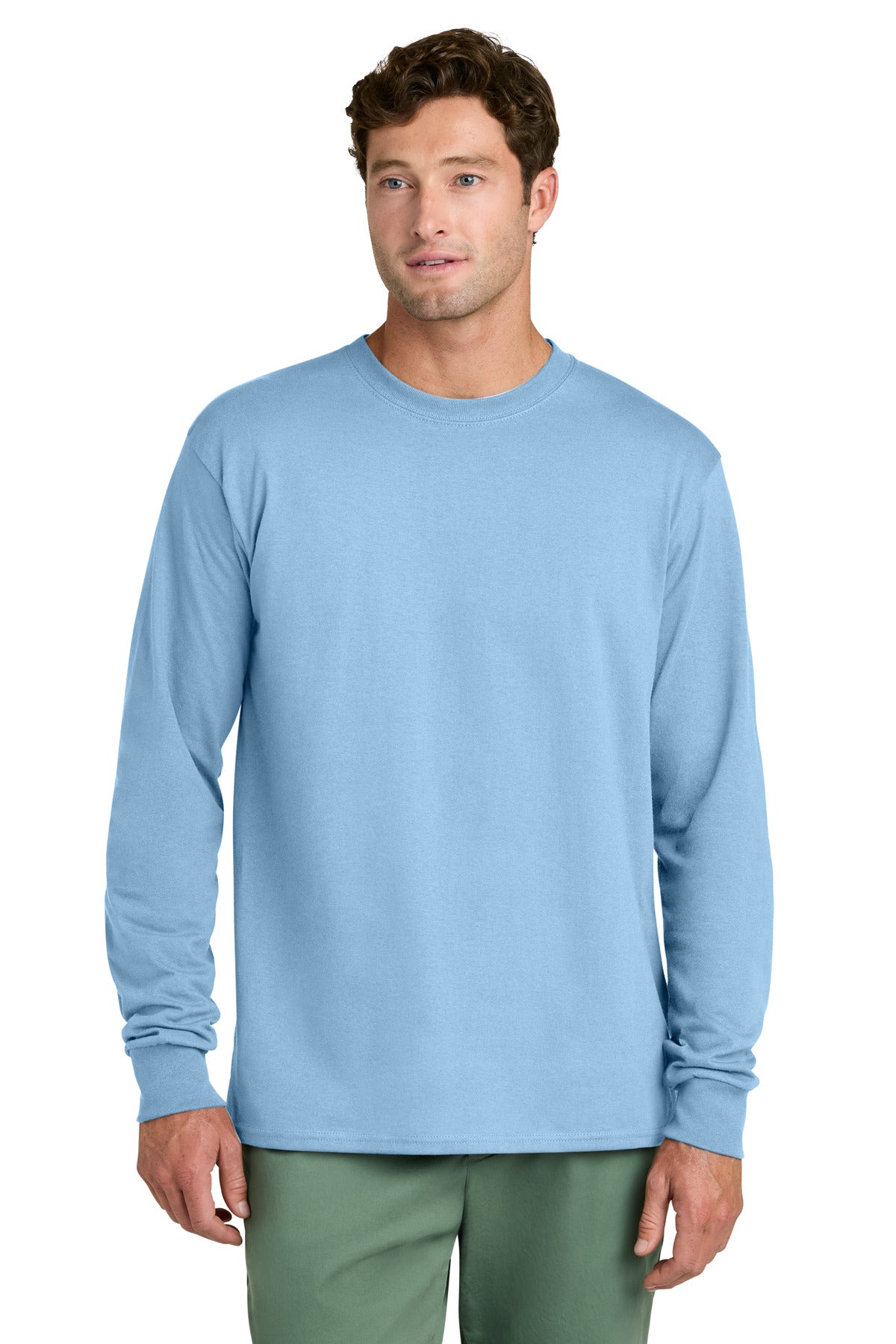Port & Co ™ Long Sleeve Core Cotton Tee. PC54LS