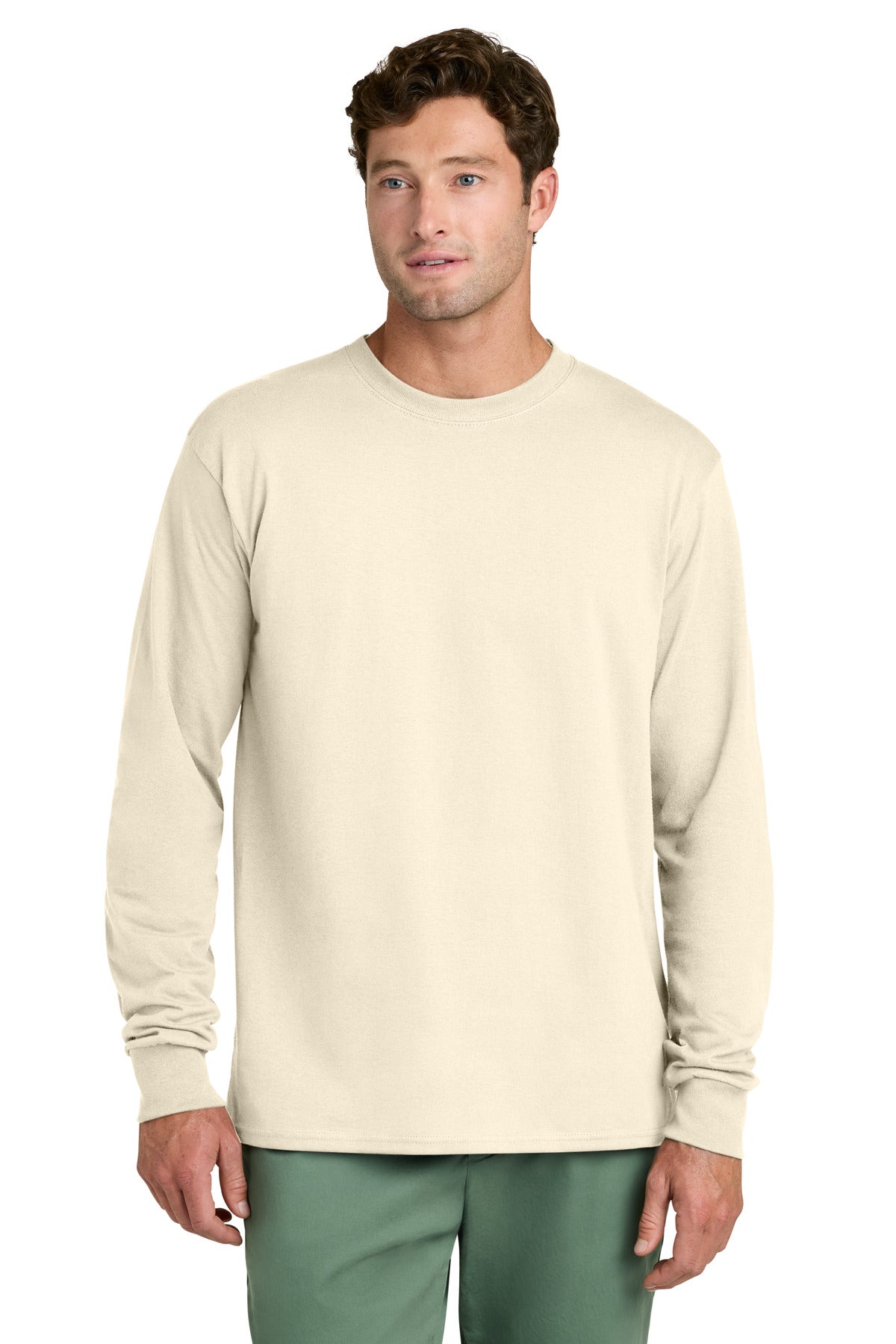 Port & Co ™ Long Sleeve Core Cotton Tee. PC54LS