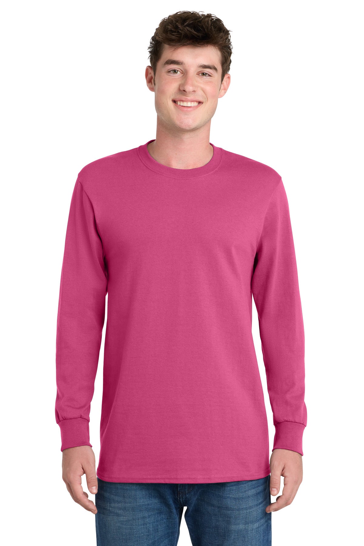 Port & Co ™ Long Sleeve Essential Tee. PC61LS