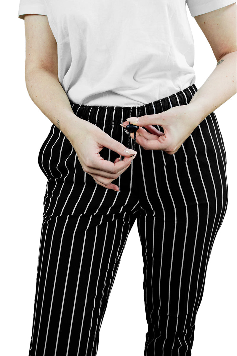 Striped Chef Pants