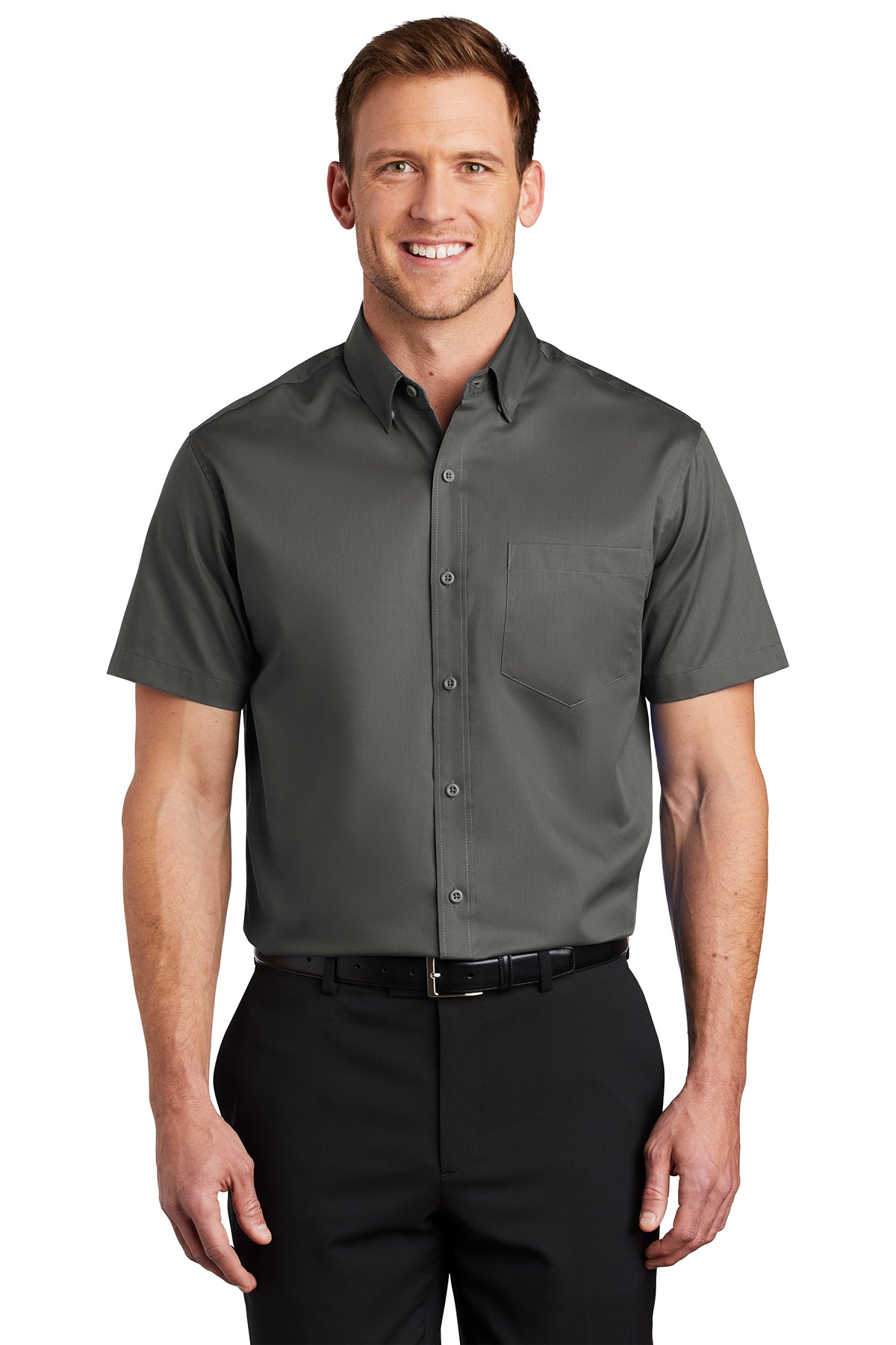 Port Authority® Short Sleeve SuperPro™ Twill Shirt