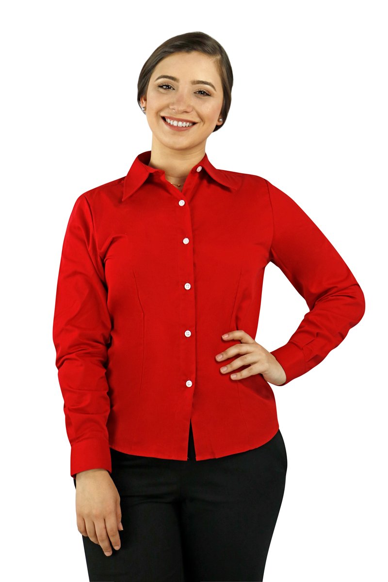 Women's Server Long Sleeve Dress Shirt - PermaChef USA