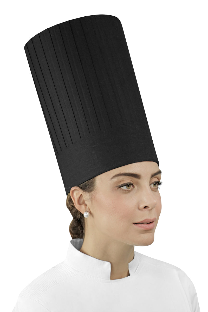 Pleated Chef Hat 12" Height - PermaChef USA