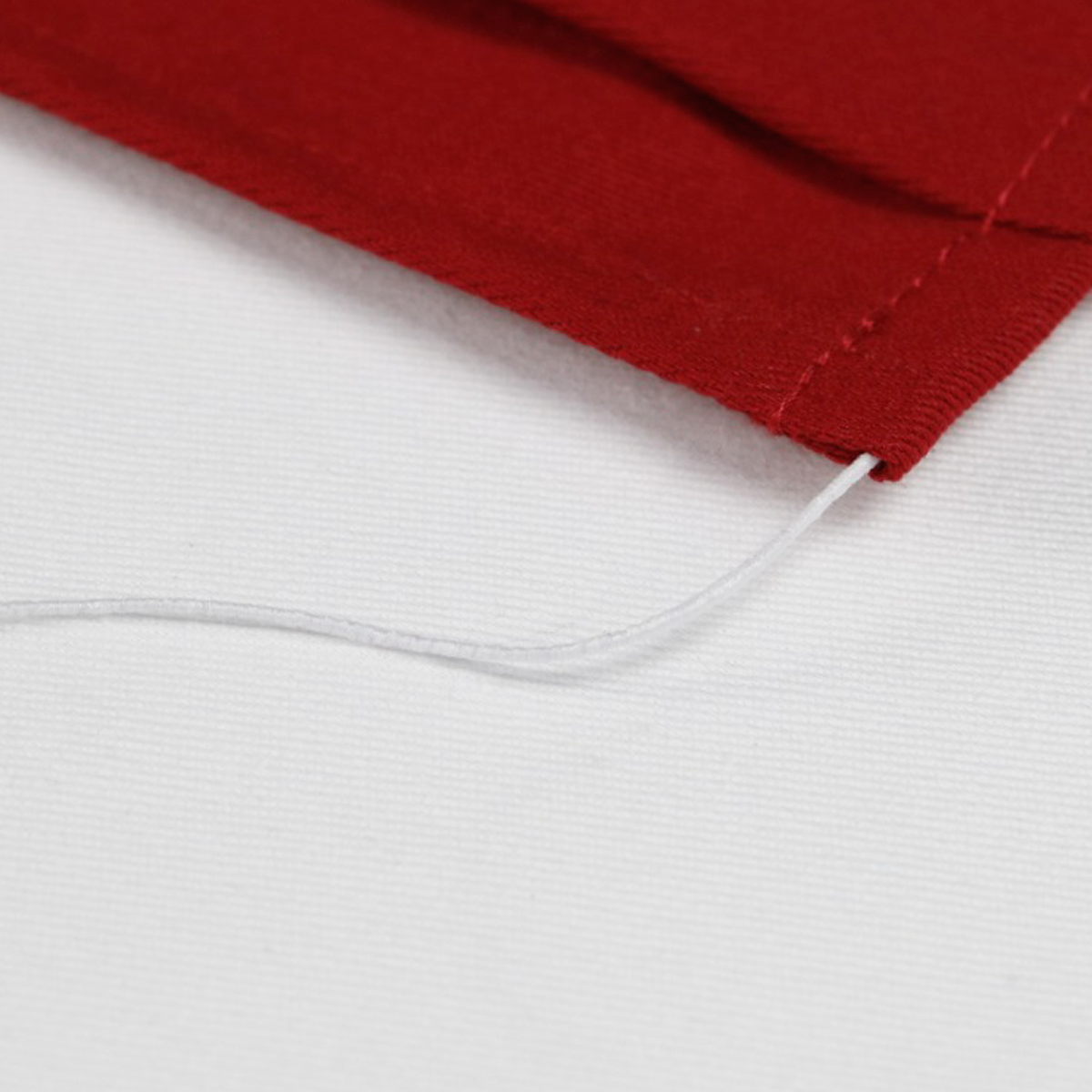 Red Washable and Reusable Cloth Face Mask (10-Pack) - PermaChef USA