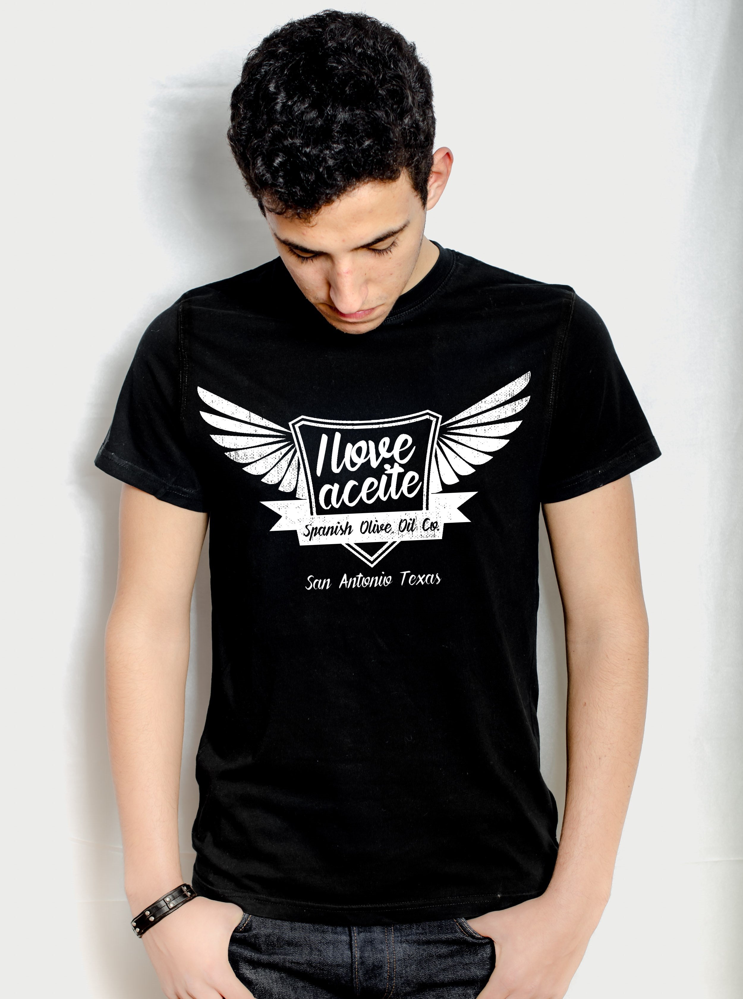 iloveaceite wings t-shirt