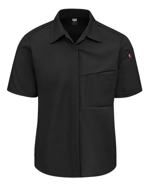 Women's Poplin Airflow Cook Shirt with OilBlok - 501W