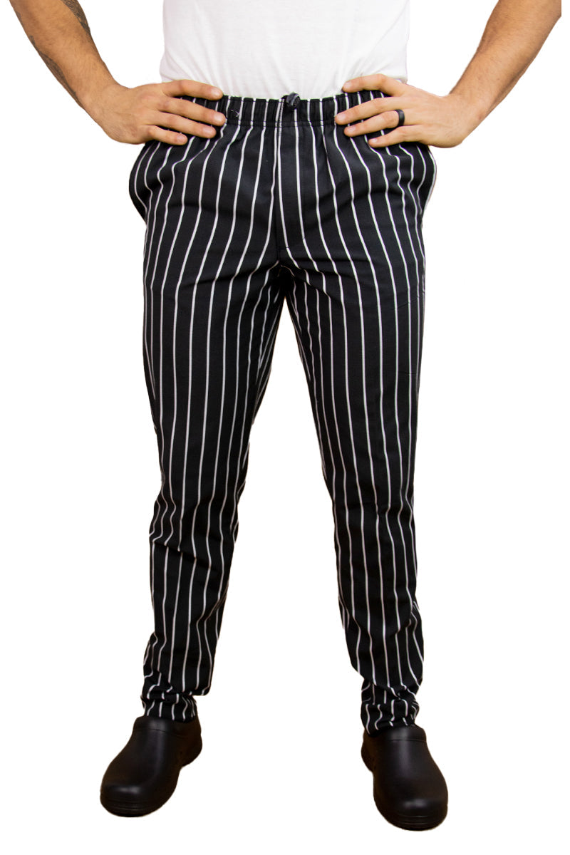 Striped Chef Pants
