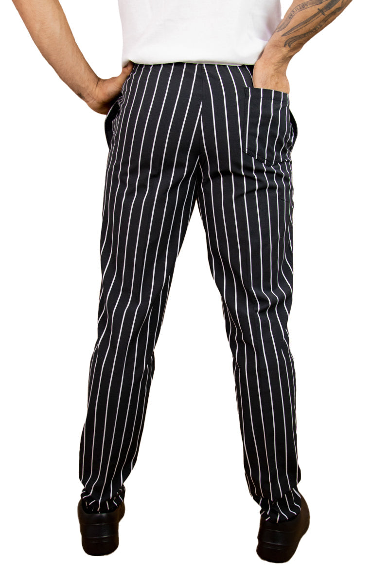 Striped Chef Pants