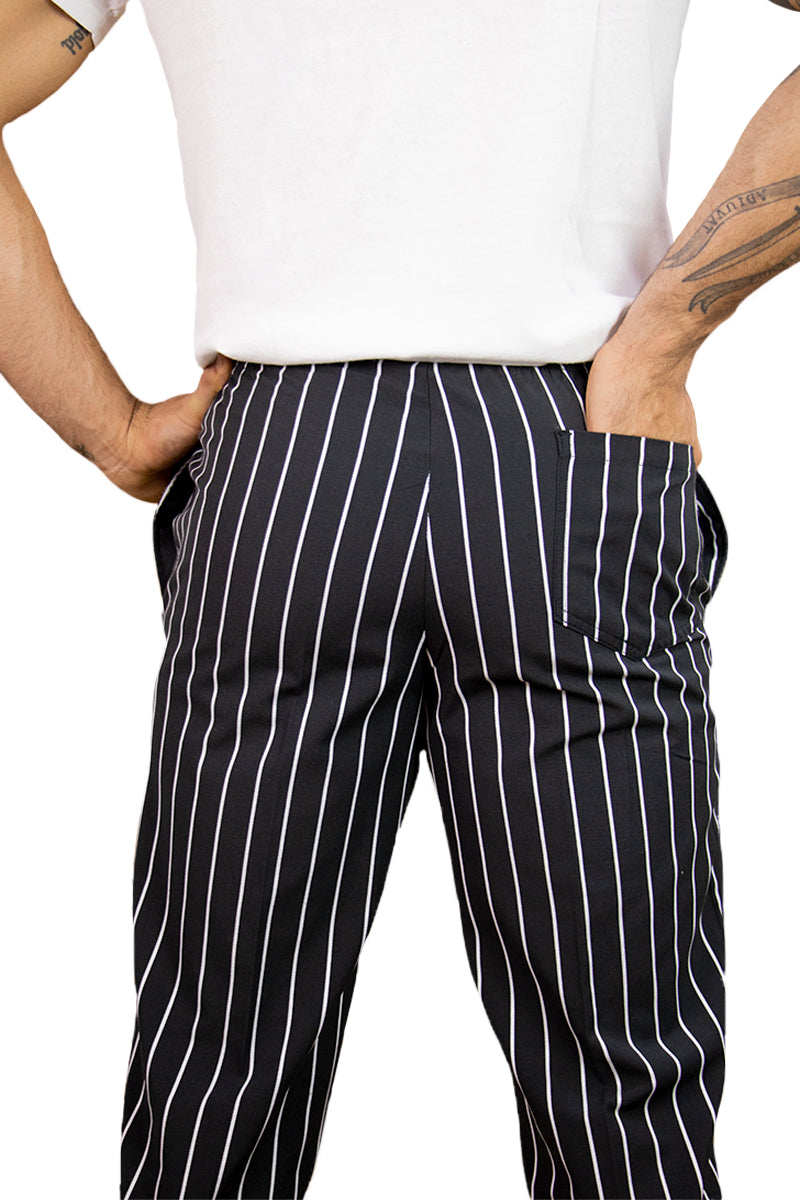 Striped Chef Pants