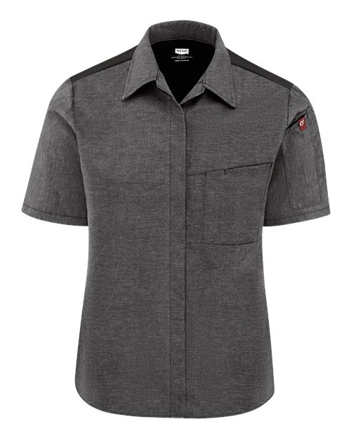 Women's Poplin Airflow Cook Shirt with OilBlok - 501W