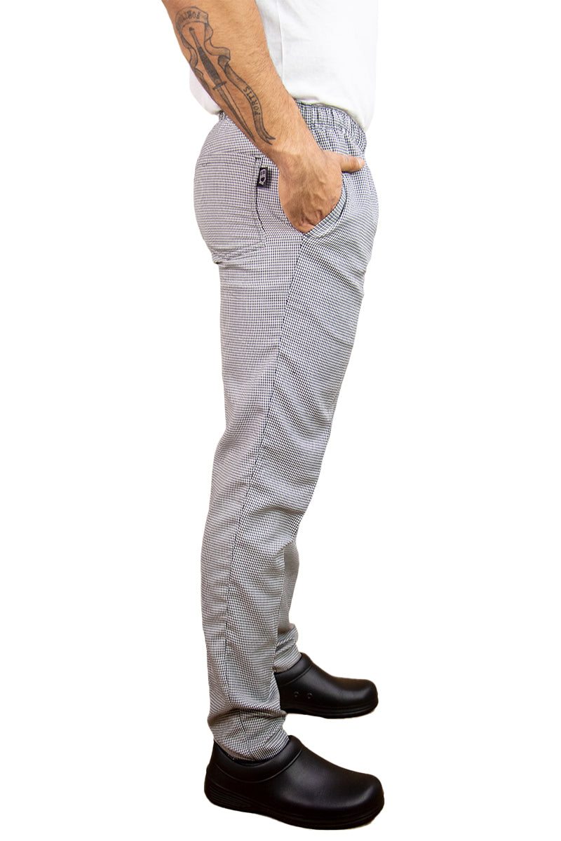 Mini Checkered Chef Pants