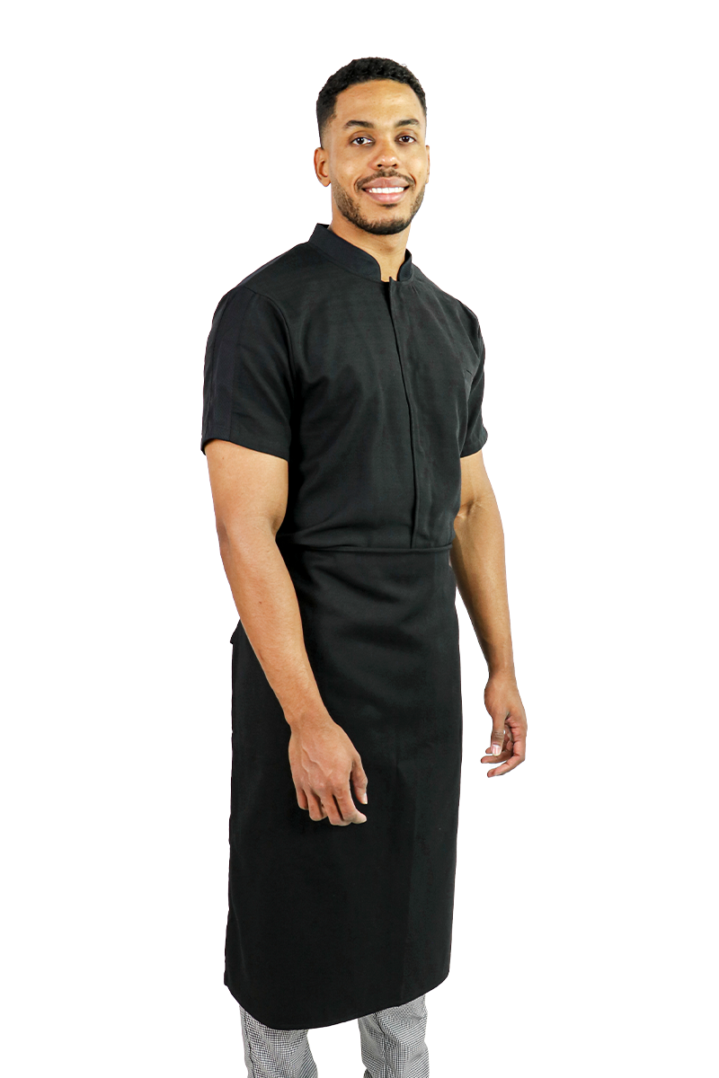 Four-Way Chef Apron without Waistband