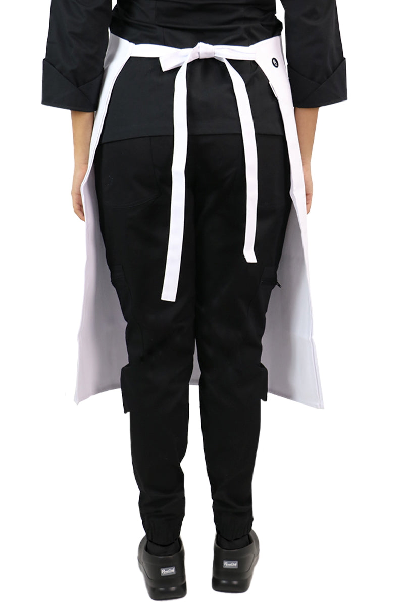 Four-Way Chef Apron without Waistband