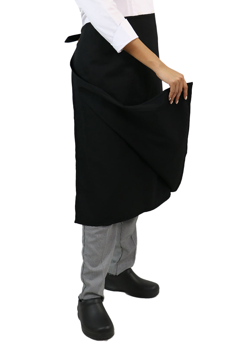 Four-Way Chef Apron without Waistband