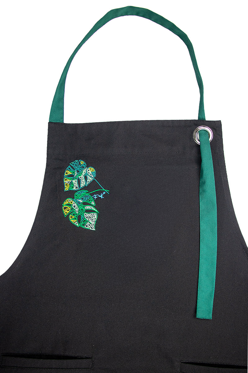 Frida Kahlo Apron 5 Black
