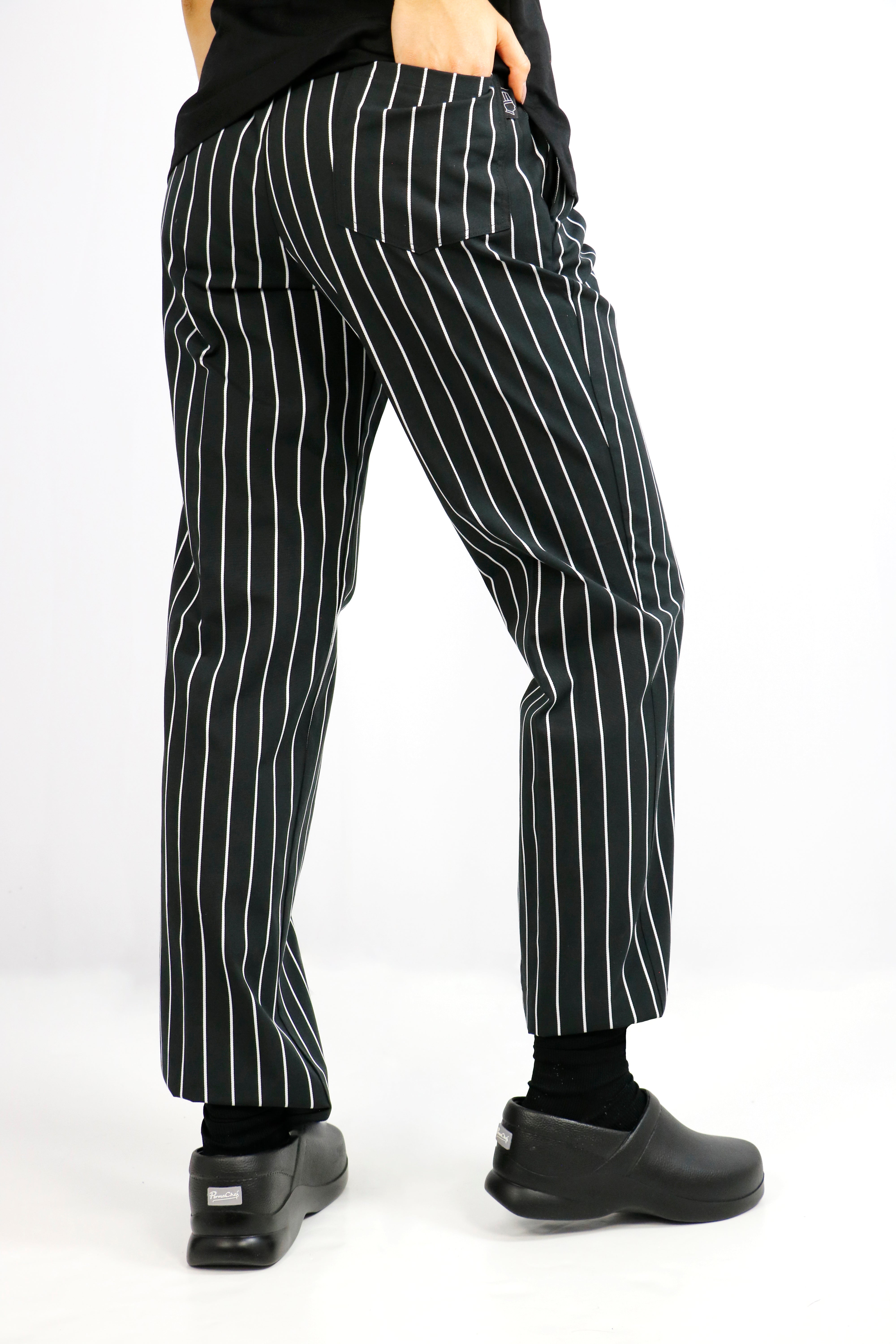 Striped Chef Pants
