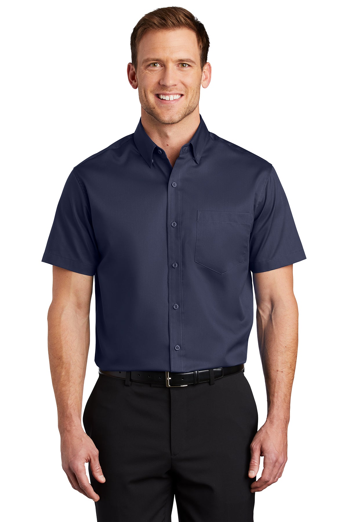 Port Authority® Short Sleeve SuperPro™ Twill Shirt