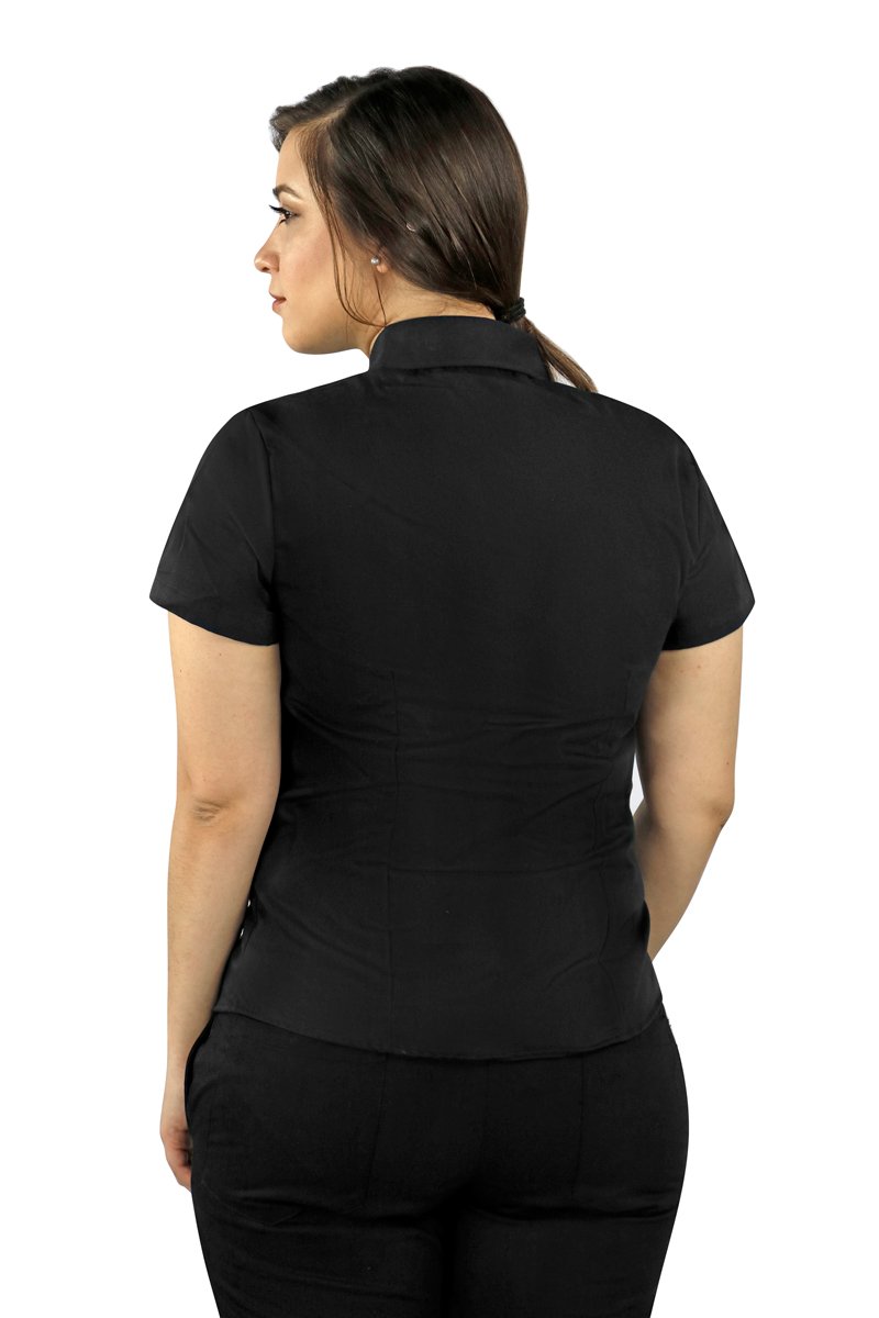 Women's Server Long Sleeve Dress Shirt - PermaChef USA 