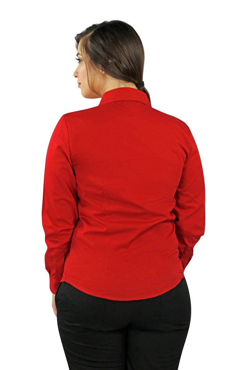 Women's Server Long Sleeve Dress Shirt - PermaChef USA 