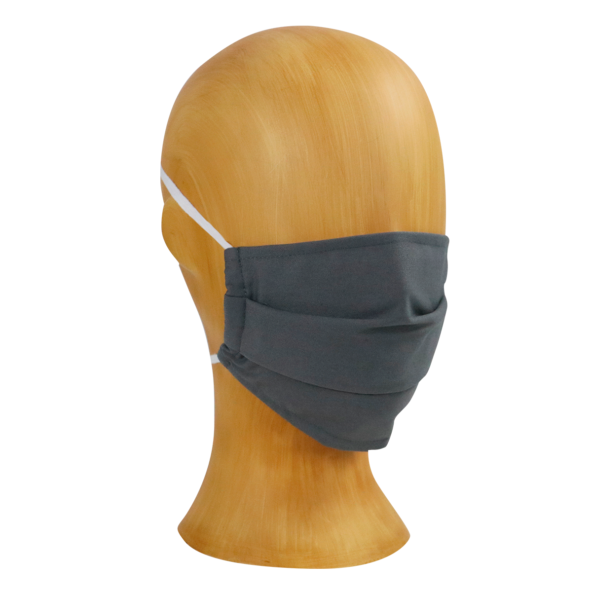 Gray Washable and Reusable Cloth Face Mask (5-Pack) - PermaChef USA 