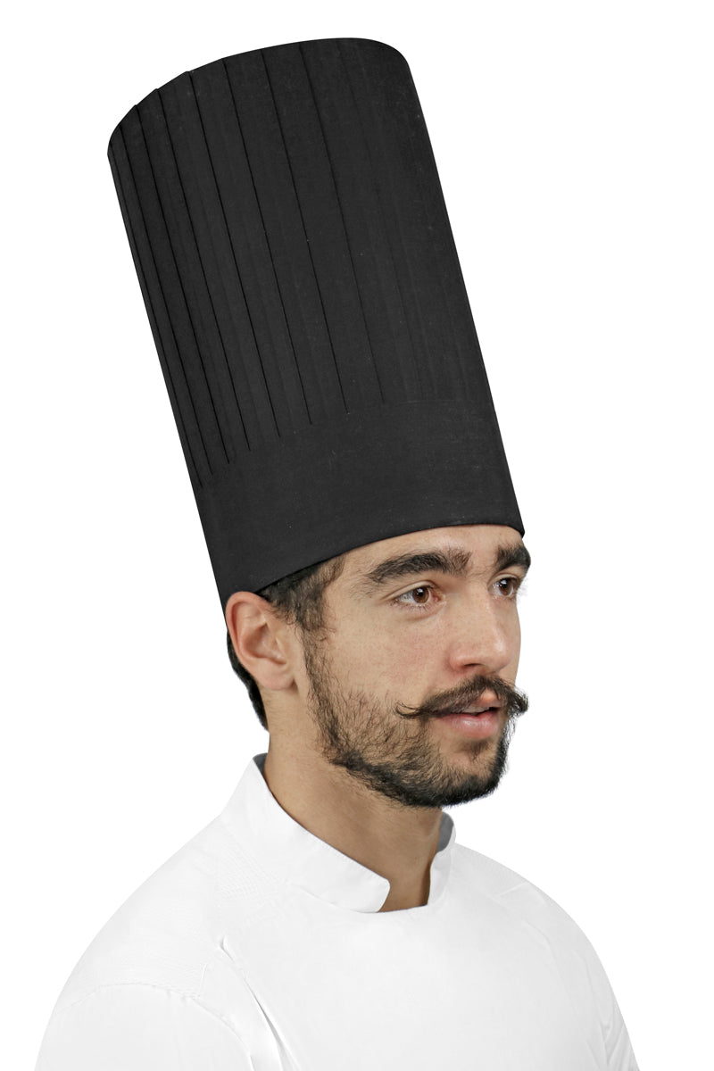 Pleated Chef Hat 12" Height - PermaChef USA 