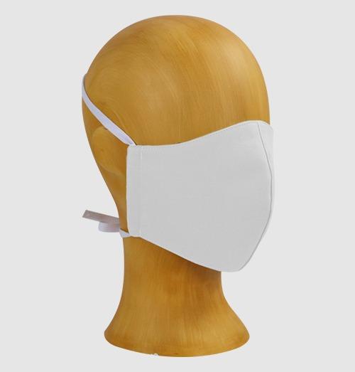 White Cloth Mouth Cover (5-Pack) - PermaChef USA 