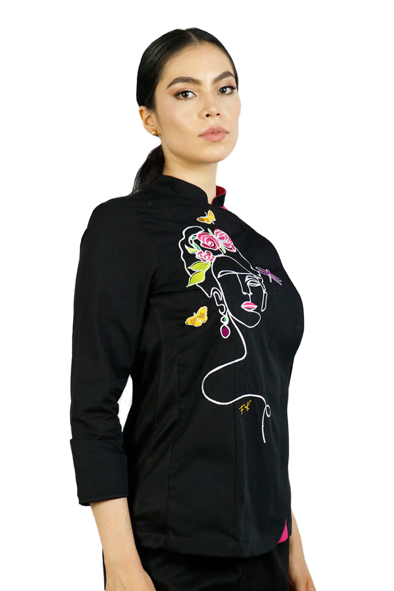 Frida Kahlo 4 Chef Coat | Women's